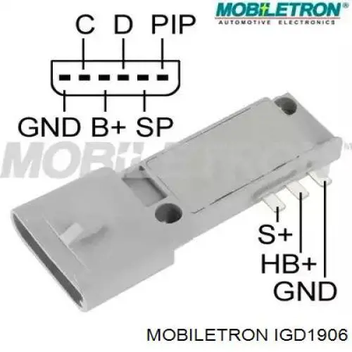 Modulo de encendido IGD1906 Mobiletron