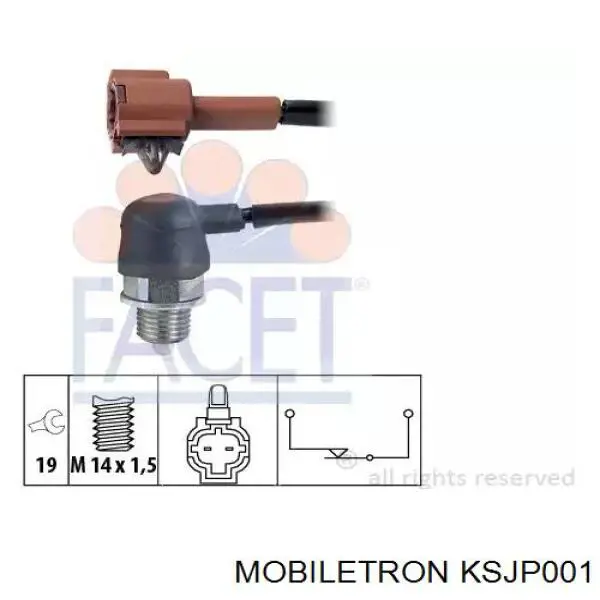 Sensor de picado Mobiletron KSJP001