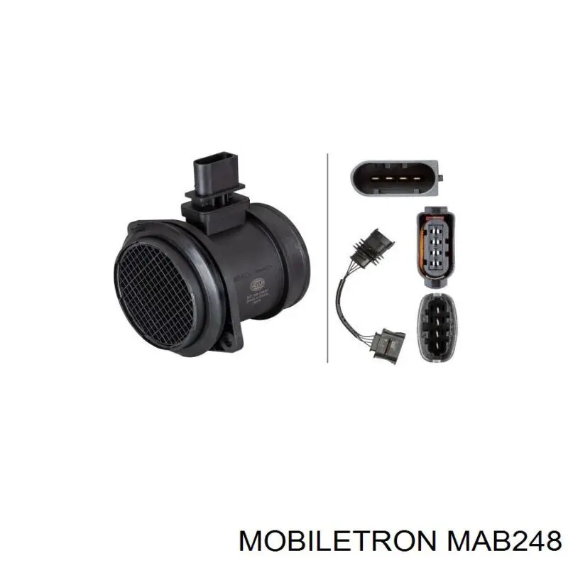 MA-B248 Mobiletron sensor de flujo de aire/medidor de flujo (flujo de aire masibo)