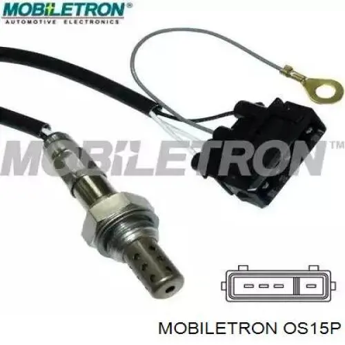 Sonda lambda de oxígeno posterior al catalizador OS15P Mobiletron