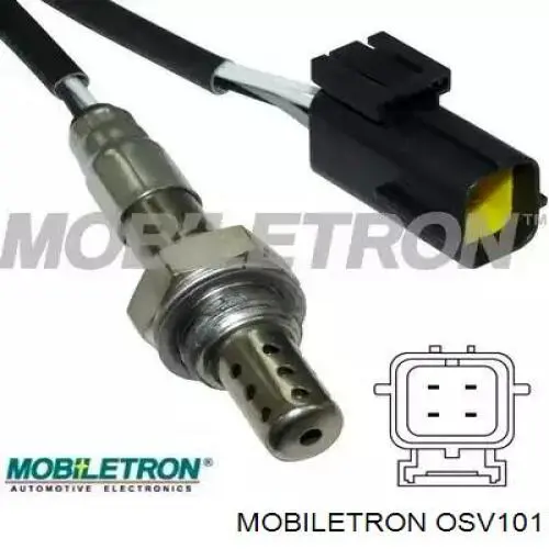 OS-V101 Mobiletron sonda lambda sensor de oxigeno para catalizador