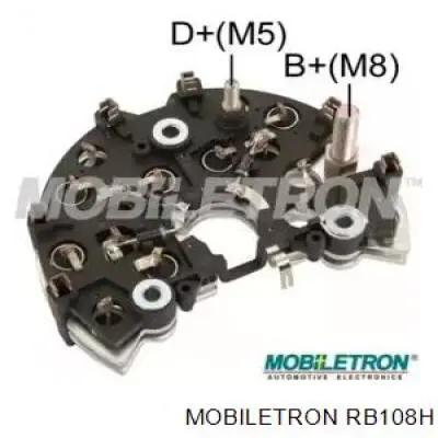 RB108H Mobiletron puente de diodos, alternador