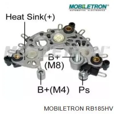 F032333965 Bosch alternador diodo puente rectificador