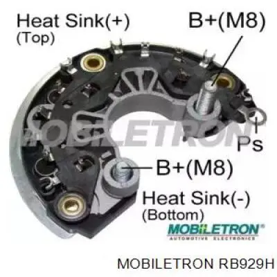 Puente rectificador del alternador Mobiletron RB929H precio, desde 30,11 EUR