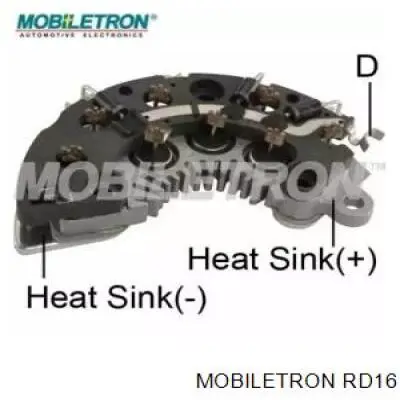 Puente rectificador del alternador Mobiletron RD16 precio, desde 22,17 EUR
