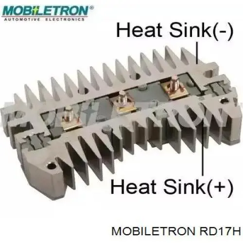 RD-17H Mobiletron alternador diodo puente rectificador