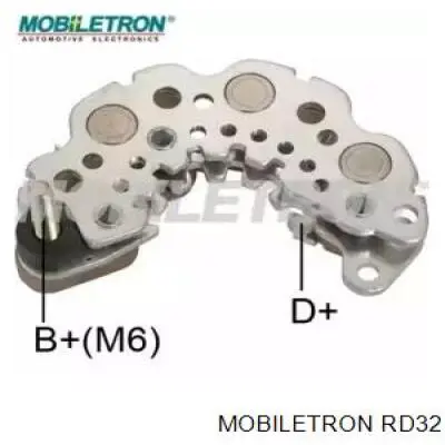 Alternador Diodo Puente Rectificador Chevrolet Aveo 2 T250, T255