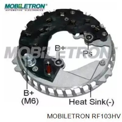 RF-103HV Mobiletron alternador diodo puente rectificador