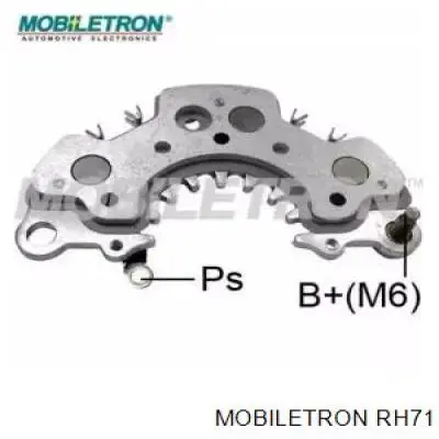 RH-71 Mobiletron alternador diodo puente rectificador