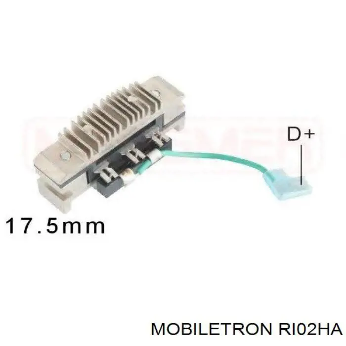 Puente rectificador del alternador Mobiletron RI02HA precio, desde 18,12 EUR
