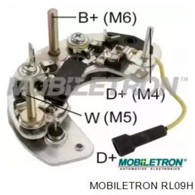 Puente rectificador del alternador Mobiletron RL09H precio, desde 14,63 EUR