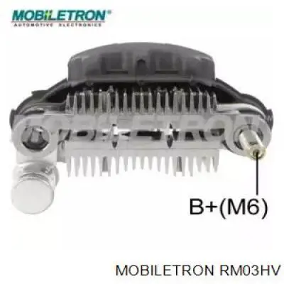 RM03HV Mobiletron puente de diodos, alternador