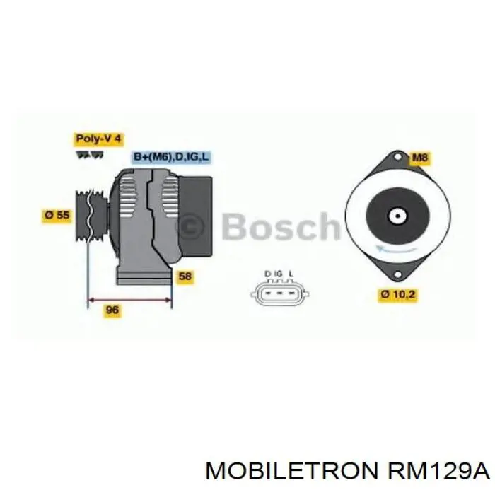 Comprar 52230 Meat&Doria Puente de diodos, alternador