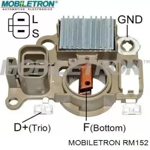RM152 Mobiletron puente de diodos, alternador
