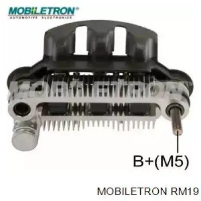 RM19 Mobiletron puente de diodos, alternador