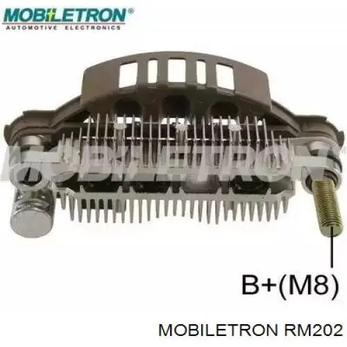 RM202 Mobiletron puente de diodos, alternador