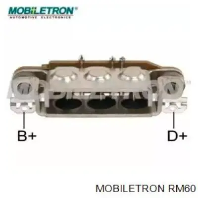 RM60 Mobiletron puente de diodos, alternador