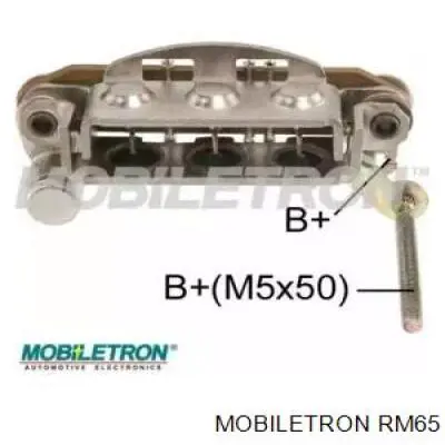 RM65 Mobiletron puente de diodos, alternador