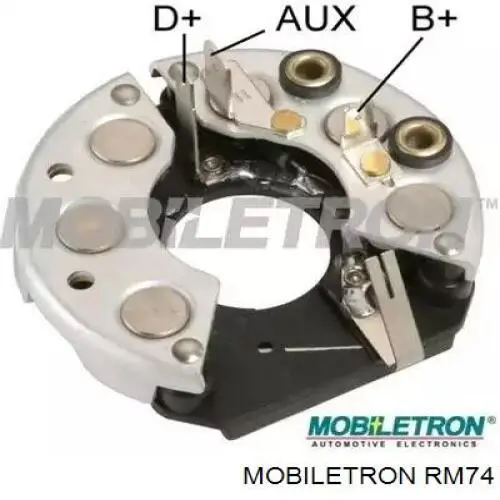 RM74 Mobiletron puente de diodos, alternador