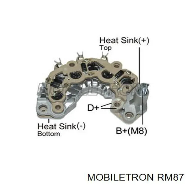 Puente rectificador del alternador Mobiletron RM87 precio, desde 35,39 EUR