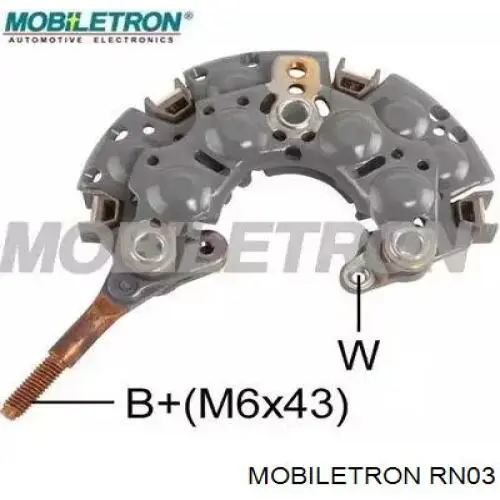 Comprar RN03 Mobiletron Puente de diodos, alternador
