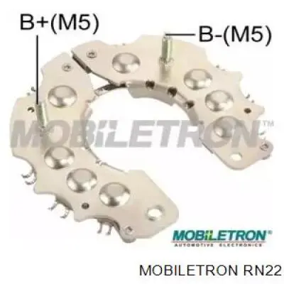 RN22 Mobiletron puente de diodos, alternador