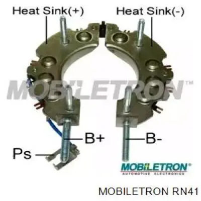 132657 Cargo alternador diodo puente rectificador