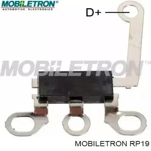 RP19 Mobiletron puente de diodos, alternador