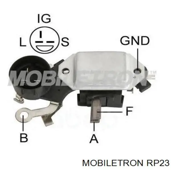 Puente de diodos, alternador RP23 Mobiletron
