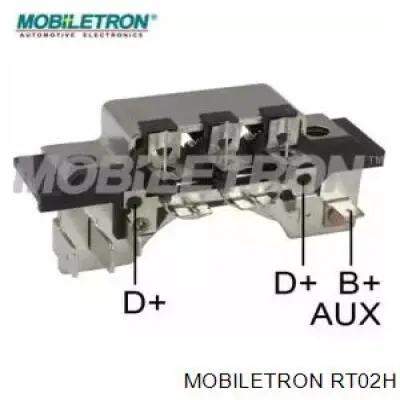 RT02H Mobiletron puente de diodos, alternador
