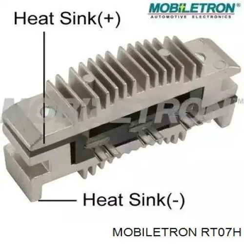 RT07H Mobiletron puente de diodos, alternador
