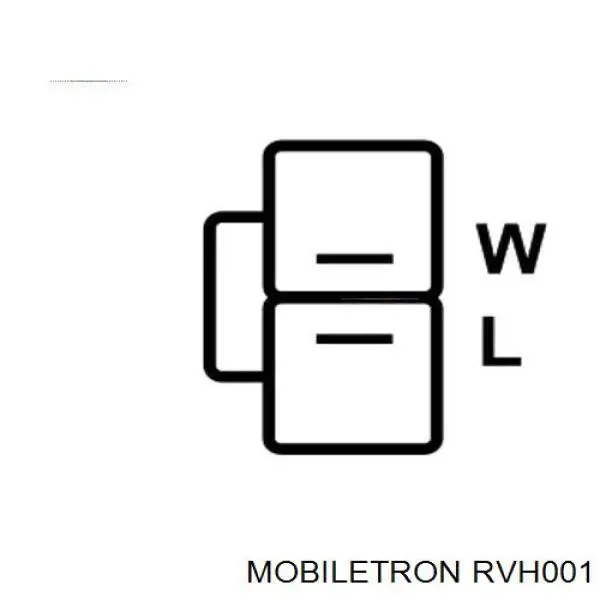 RVH001 Mobiletron puente de diodos, alternador