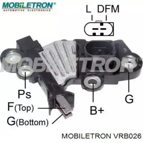 Comprar VRB026 Mobiletron Regulador del alternador