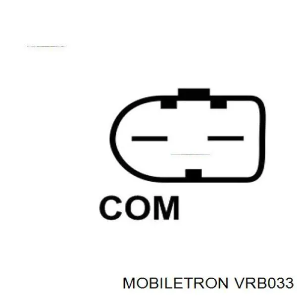 VRB033 Mobiletron regulador del alternador