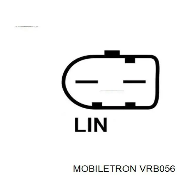 VRB056 Mobiletron regulador del alternador