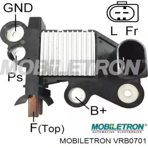 Comprar VRB0701 Mobiletron Regulador del alternador