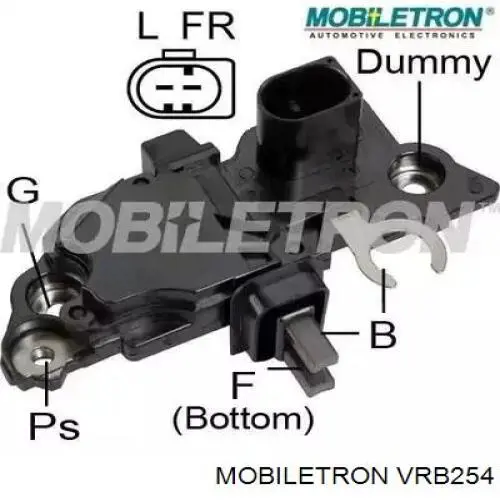 Comprar VRB254 Mobiletron Regulador del alternador