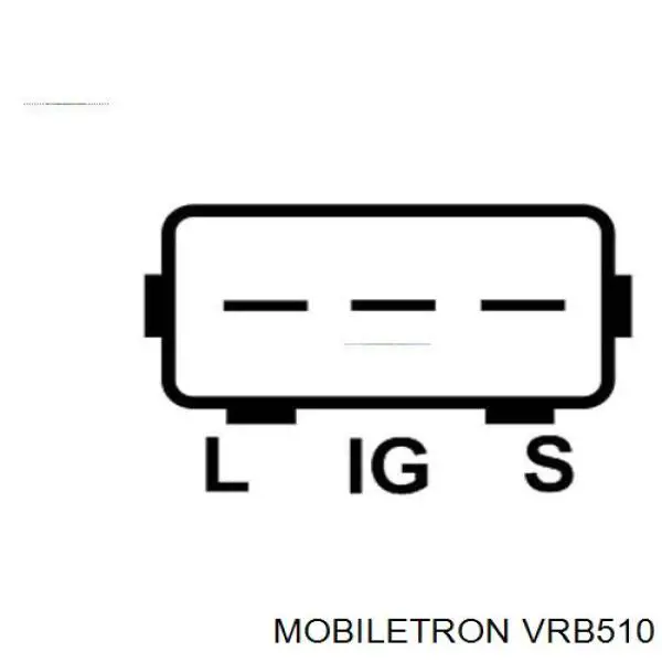 VRB510 Mobiletron regulador del alternador