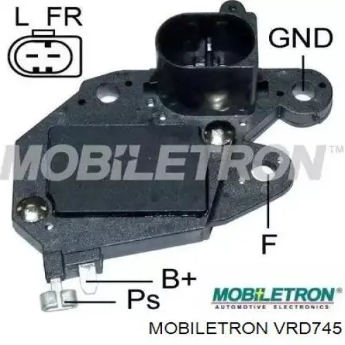 Comprar VRD745 Mobiletron Regulador del alternador
