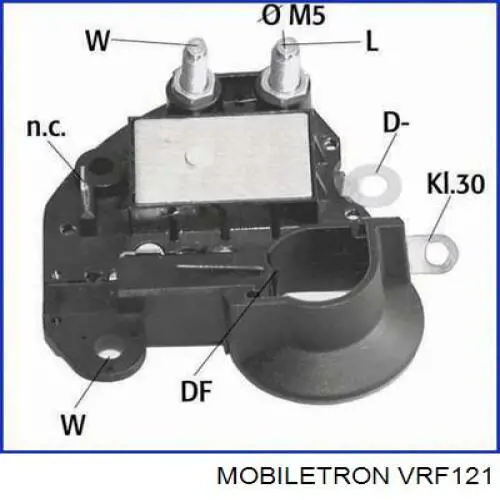 VRF121 Mobiletron regulador del alternador