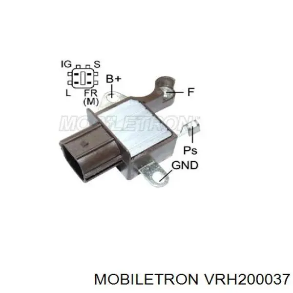 Comprar VRH200037 Mobiletron Regulador del alternador