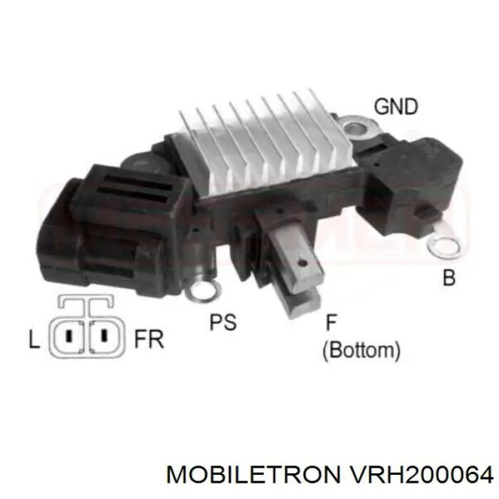 Comprar VRH200064 Mobiletron Regulador del alternador