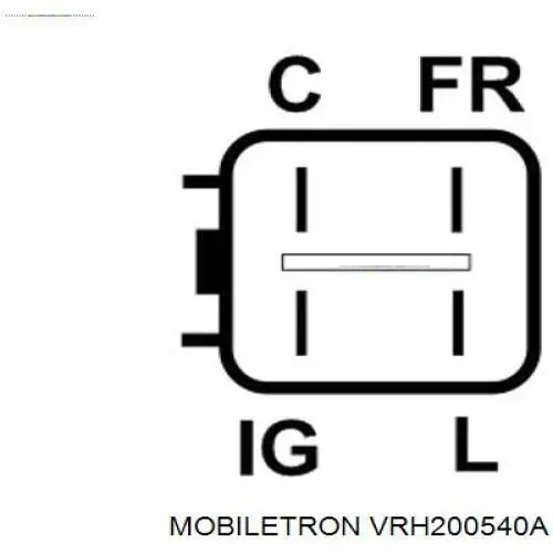 Regulador De Rele Del Generador (Rele De Carga) Jaguar X-type CF1