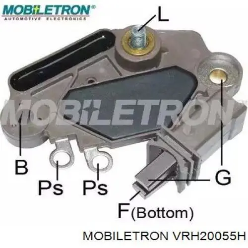 Regulador De Rele Del Generador (Rele De Carga) Isuzu Trooper UBS