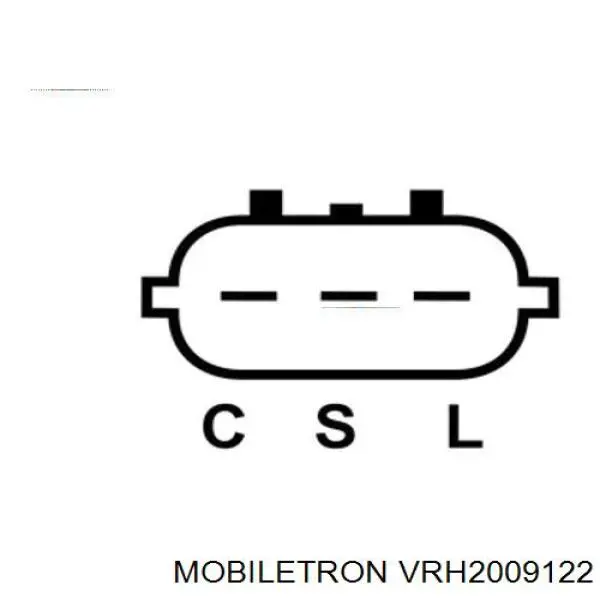 VR-H2009-122 Mobiletron regulador de rele del generador (rele de carga)