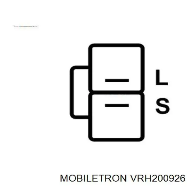 VRH200926 Mobiletron regulador del alternador