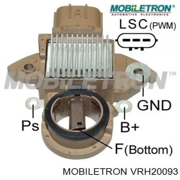 Comprar VRH20093 Mobiletron Regulador del alternador
