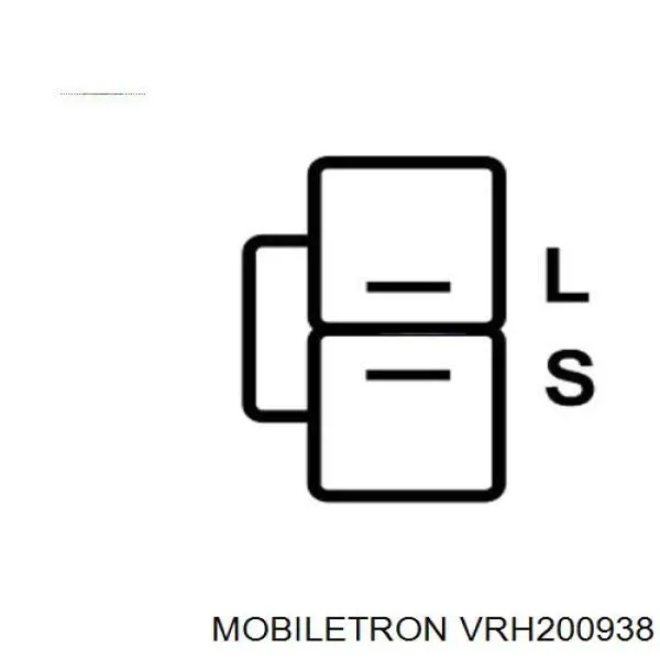 VRH200938 Mobiletron regulador del alternador