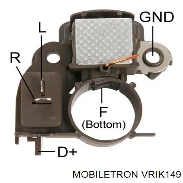 VRIK149 Mobiletron regulador del alternador