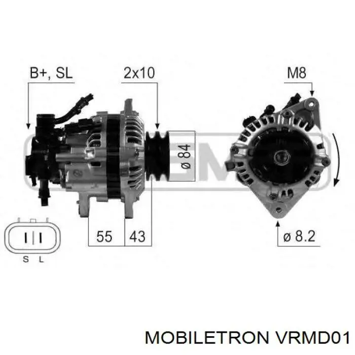 VRMD01 Mobiletron regulador